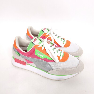 Puma Future Rider Shoes Sneakers Boys Size 7C YOUTH Gray