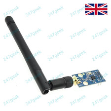 🇬🇧 CC1101 433MHz Wireless RF Transceiver Module with SMA Right Angled Antenna