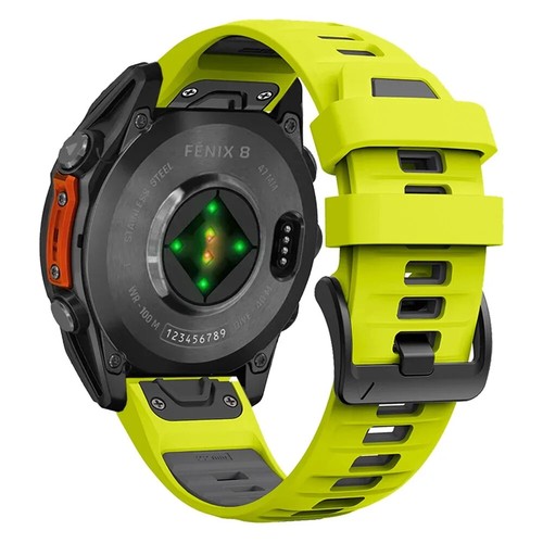 Correa de muñeca deportiva para Garmin Fenix 8 E 7 7X 6 6X Pro 5 5X 965 955 G1 - Imagen 16 de 37