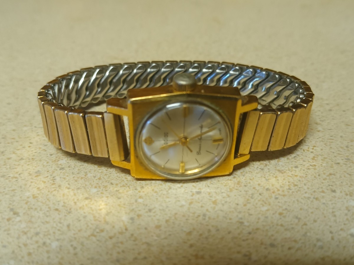 Vintage Zodiac Corsair Automatic 1970's Ladies Watch w/ Speidel 1