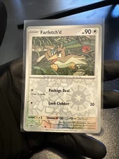 Pokémon TCG Farfetch'd Scarlet & Violet-151 083/165 Reverse Holo Common