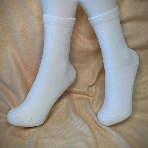 Damensocken Baumwolle Rippmuster mit 10 Paar verschiedenen Farben MADE IN KOREA - Bild 4 von 12