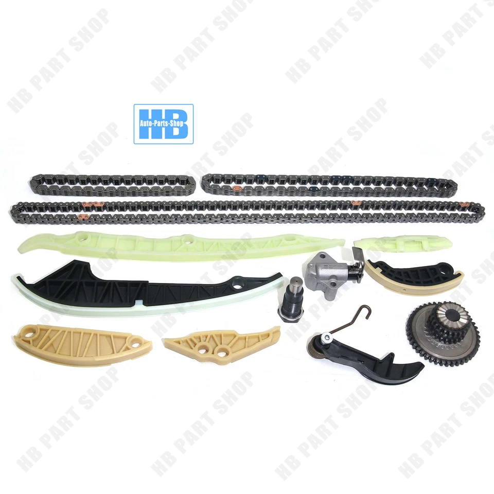 Kit de reparación Kit de herramientas de cadena de distribución Junta de culata para VW GTI Jetta Audi A4 1.8 2.0TSI Foto 3 de 4