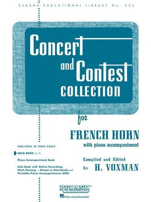 Thumbnail - Concert And Contest Collection For French Horn | Solo Book Only | H.