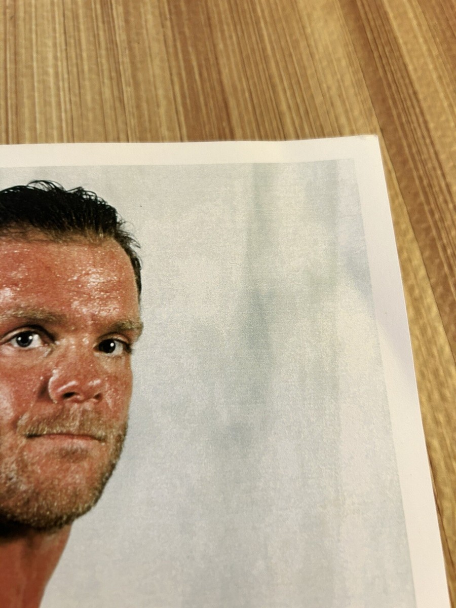 Chris Benoit Signed Original Photo Wrestling WWF WWE WCW ECW | eBay