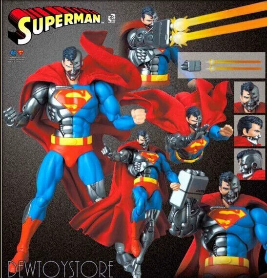 MAFEX No. 164 The Return of Superman Cyborg Superman 1/12 MAFEX No. 164 The Return of Superman Cyborg Superman 1/12
