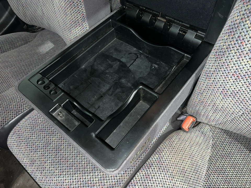 2000 - 2001 Dodge Ram 1500 Agate-AZ Cloth Center Stationary Console Jumpseat Foto 3 de 4