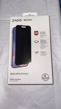 ZAGG Invisible Shield glass elite privacy 360 Screen Protector iPhone 14 Pro Max