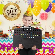 BLACK - TOYVELT KIDS TOOL SET TODDLER WORKBENCH W REALISTIC TOOLS ELECTRIC