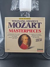 MOZART Masterpieces Digital Wolfgang Amadeus 5 CD Box Set 1989 Excellent