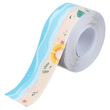 Caulk Tape Self Adhesive Toilet Caulking Sealant Strip Beach 1.4"x16.4'