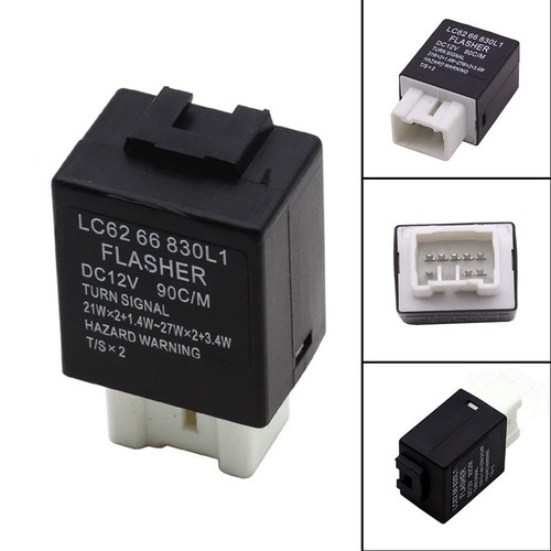 Car Turn Signal Flasher Relay For Mazda 323 Family 626 MX-5 MIATA,LC62-66-830 - Picture 2 of 7