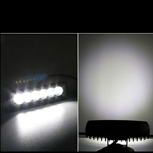 6LED White Daytime Running Light for Most For Cars and Trucks Easy Install - Picture 6 of 11