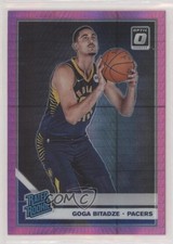 2019 Panini Donruss Optic Rated Rookie Pink Hyper Prizm Goga Bitadze #166 07dr