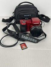 Samsung WB100 Digital Camera 16.2MP with 32 GB SD Card Fully Working