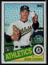 Jesus Luzardo #85C-49 2020 Topps 1985 Topps Chrome Silver Pack Promo (Series 1)