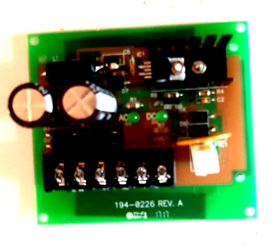 Power Supply Charger Board 194-0226 REV.A and 2GIG-TAKE-345 MHz Super Switch .
