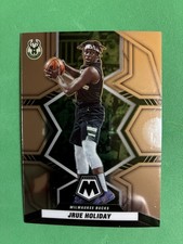 2021-22 Panini Mosaic - Jrue Holiday #28 Silver Free Shipping/Toploader