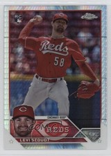2023 Topps Chrome Update Prism Refractor Levi Stoudt #USC13 1io1