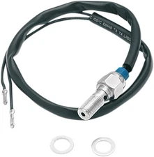 K & S Hydraulic Brake Light Switch 3/8in.-24 - Single Bleed 12-0020