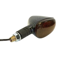 K&S Technologies 25-8411S Stalk Carbon Marker Lights w Smoke Lenses