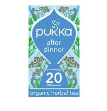 Pukka Organic After Dinner Tea 20 Home Compostable Herbal Tea Bags 40g F&F