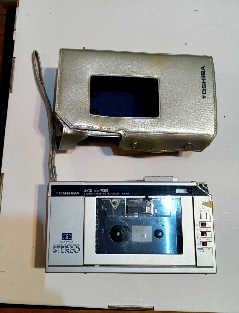 TOSHIBA KT-R2 カセットレコーダー 当時物 Toshiba KT-R2 Stereo