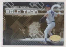 2005 Leaf Certified Materials Gold Team Greg Maddux #GT-7 HOF sh7