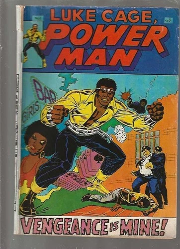 LUKE CAGE POWERMAN 1 - GD - 1977  SERIES AUSTRALIAN YAFFA  COMICS
