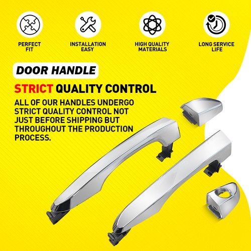 2-10X Exterior Door Handles Front Left+Right Side Hand for Hyundai Tucson 16-21 - Picture 8 of 12