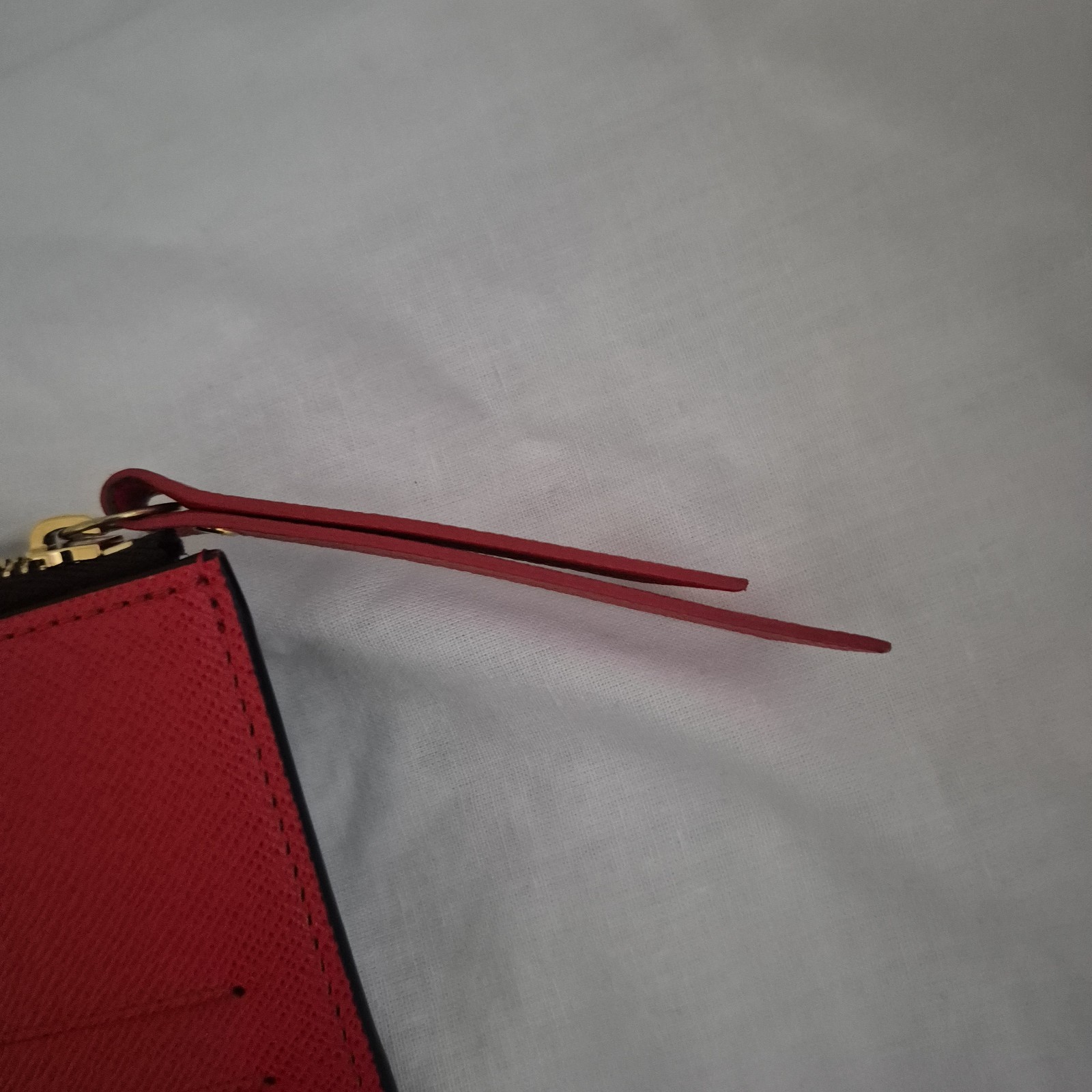 Authentic Louis Vuitton  red interior Adele Monog… - image 9