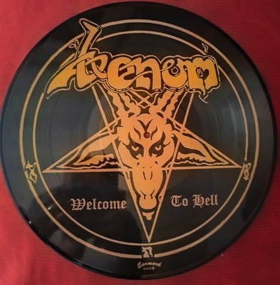 VENOM / WELCOME TO HELL / NEAR MINT Picture LP  Vinyl