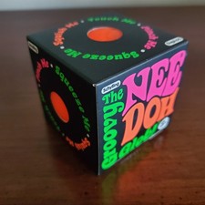 Schylling NEEDOH The Groovy Glob Classic, Squishy, Stress Ball, Orange New