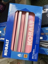 Kobalt Mini 10.83in 2-drawer Steel Tool Box Pink Kobalt Mini 10.83in 2-drawer Steel Tool Box Pink