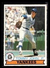1979 O-Pee-Chee Tommy John #129 New York Yankees EX VC1235