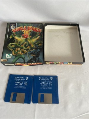 Double Dragon III The Rosetta Stone By Storm ~ Original BIG BOX VRS Amiga Spiel