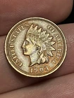 1903 Indian Head One Cent Penny- AU/Almost UNC Details, 3 Diamonds