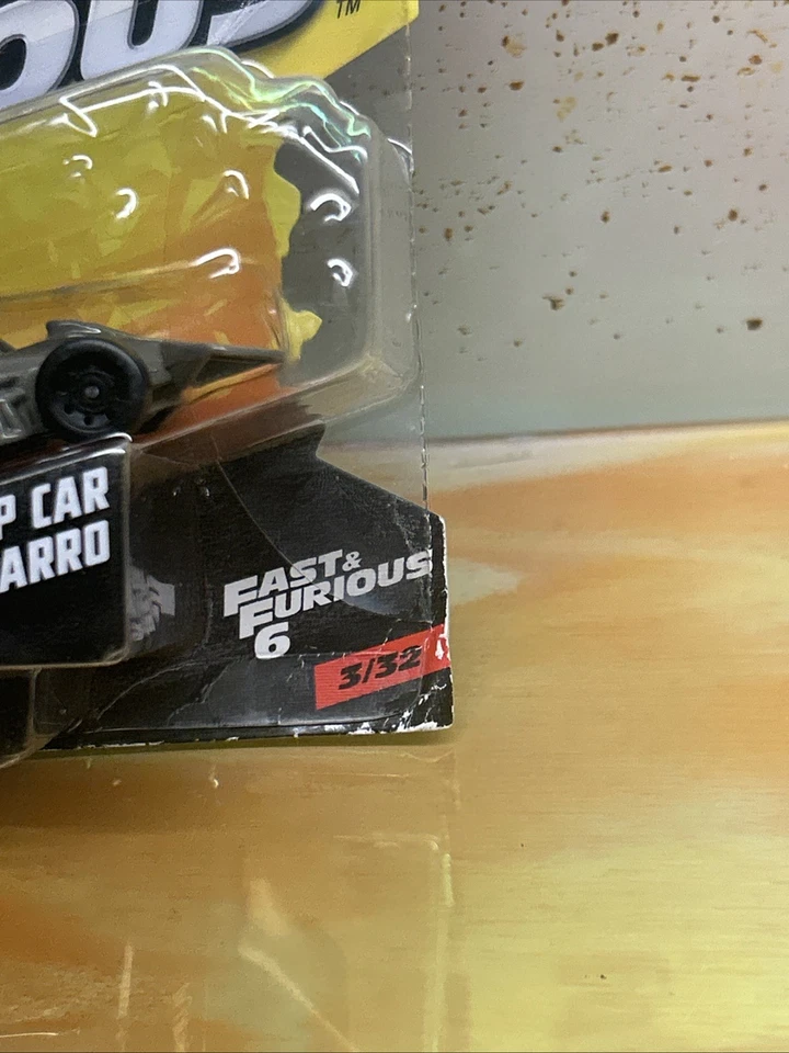 FLIP CAR VIRE O CARRO FAST & FURIOUS 1:55 HOT WHEELS DIECAST 2016 Damaged Card - Image 3 of 4