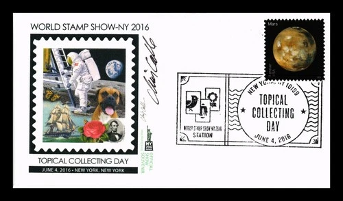 DR JIM STAMPS US COVER WORLD STAMP SHOW NEW YORK CITY TOPICAL COLLECTING DAY