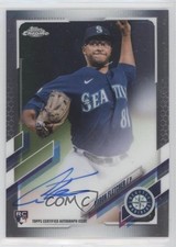 2021 Topps Chrome Rookie Auto Aaron Fletcher #RA-AF Auto 10si