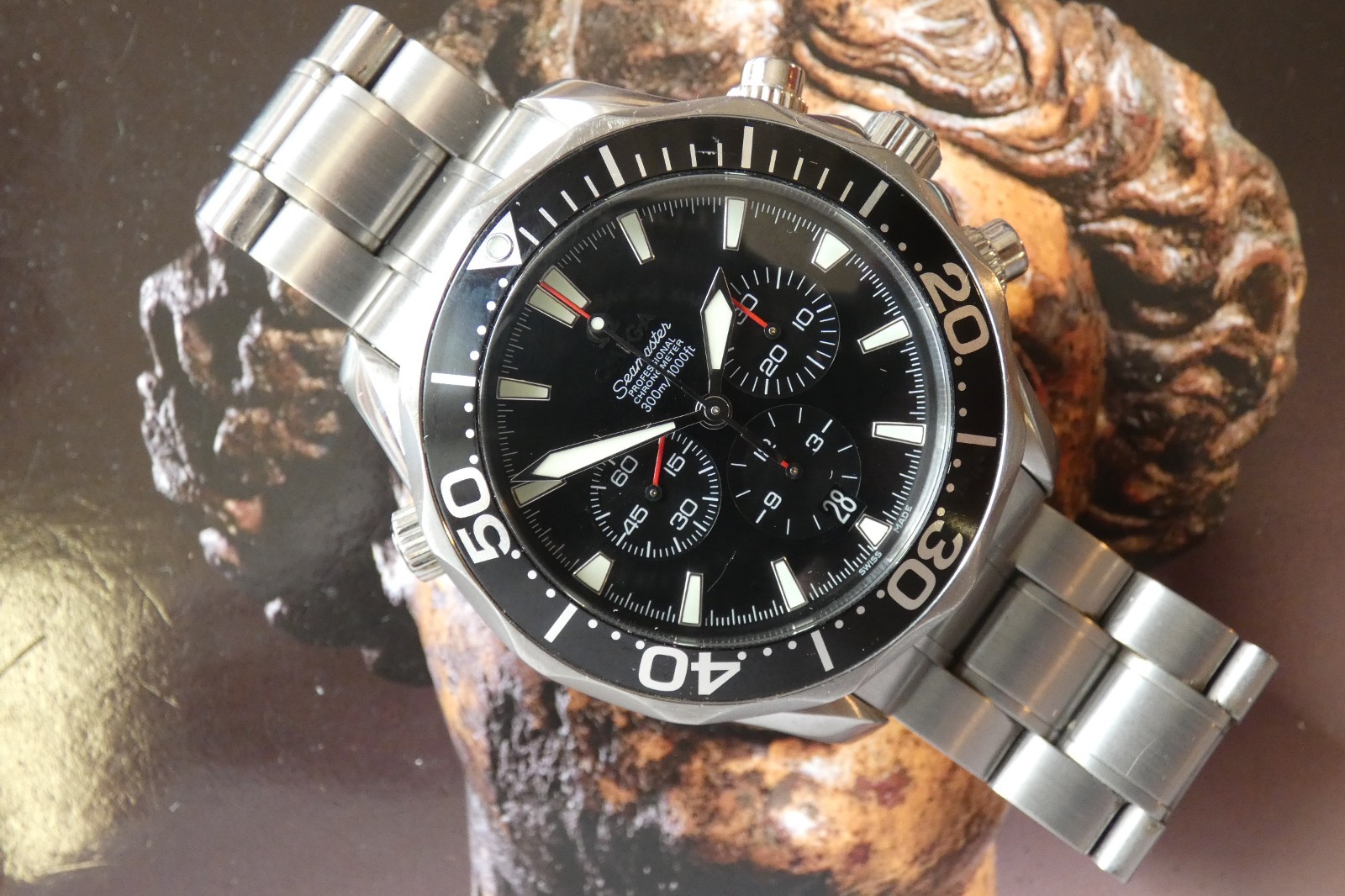 OMEGA SEAMASTER PROFESSIONAL CHRONOMETER CHRONOGRAPH BOXED