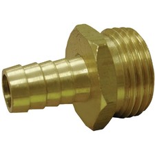 Anderson Metals 3/4 In. Barb x 3/4 In. MHT Brass Hose Barb 737048-1212 Anderson