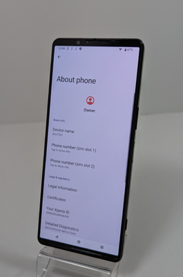 Sony Xperia 1 IV 5G- 512GB - UNLOKED -Black- CAMERA NOT FUNCTIONAL