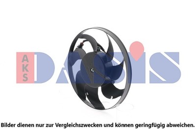 AKS DASIS Lüfter Motorkühlung 048103N für EOS SEAT GOLF SKODA 5C1 AUDI PLUS 5C2