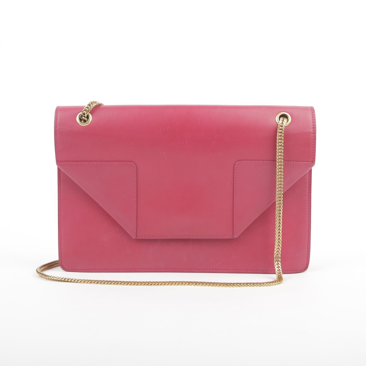 ハンドバッグ Saint Laurent Pink Satin Handbag Saint Laurent Fuchsia Medium Loulou Bag ○ Labellov ○ Buy