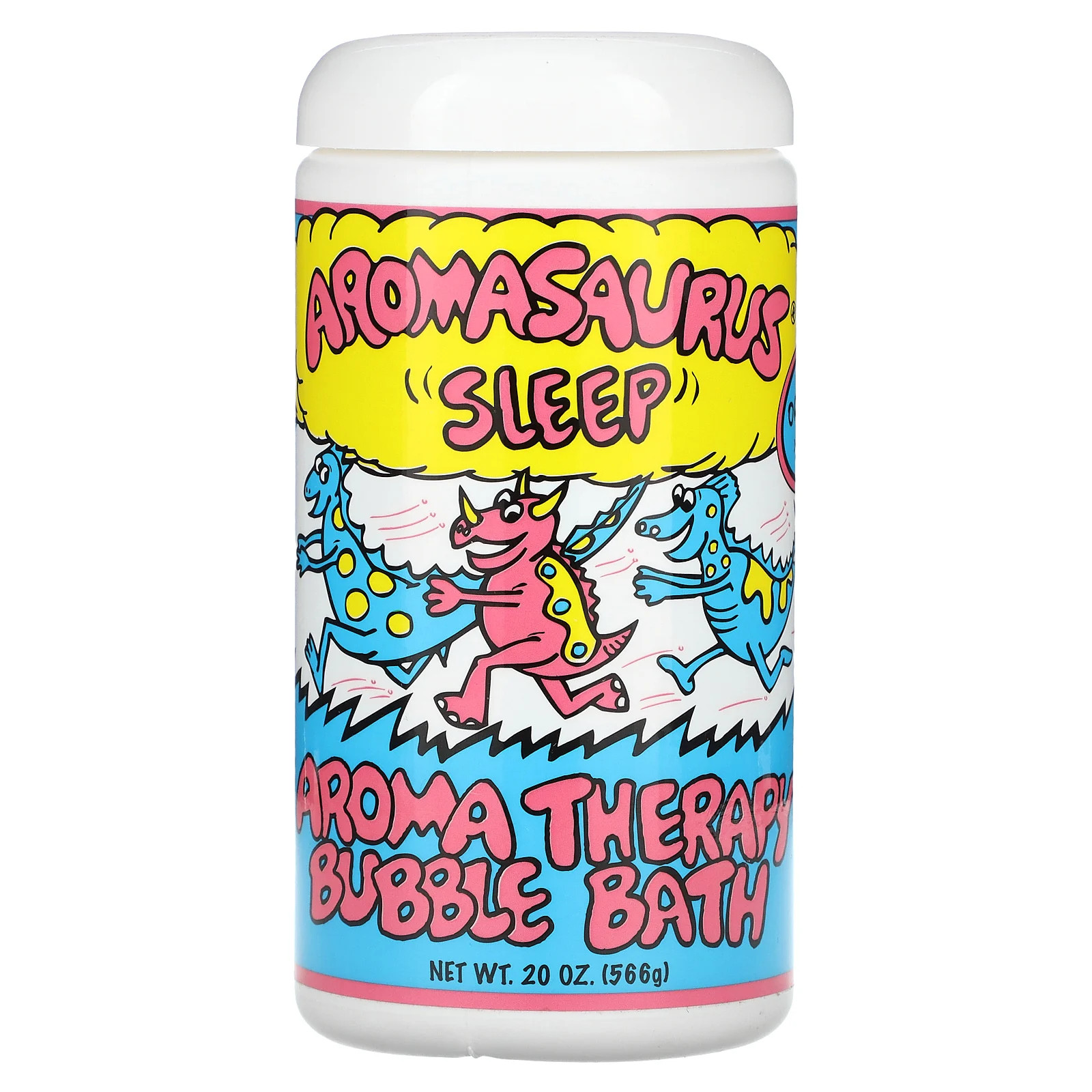 Aromasaurus Sleep, Ароматерапевтическая пена для ванны, 20 унций (566 г)