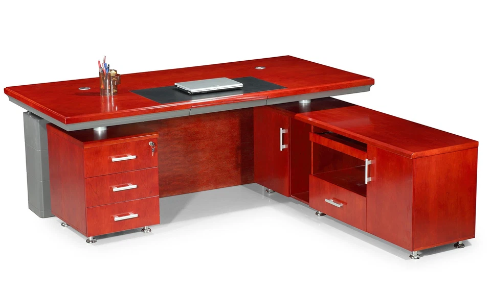 Chef Schreibtisch Edison 2.0 m rechts Büroausstattung Office Schreibtisch Büro - Bild 2 von 4