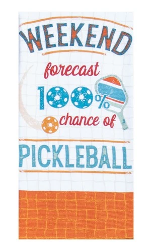 Kay Dee Designs Pickleball Weekend Kitchen Towel