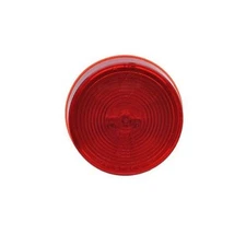 GROTE PERLUX 45812-5 2 1/2" Round Clearance Marker Lights Optic Lens Red