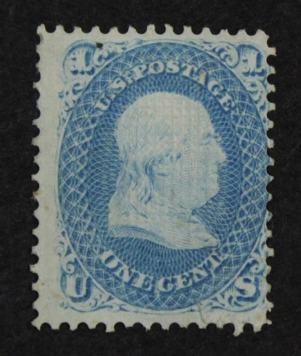 CKStamps: US Stamps Collection Scott#92 1c Franklin Unused NG